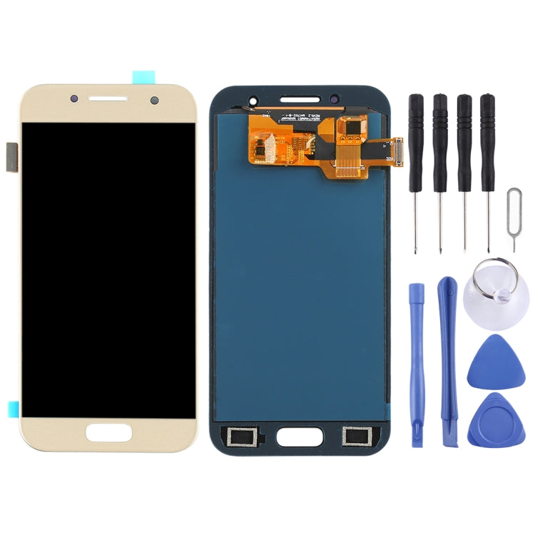 Galaxy A3 (2017) Gold LCD Screen and Touch Screen Digitizer Assembly