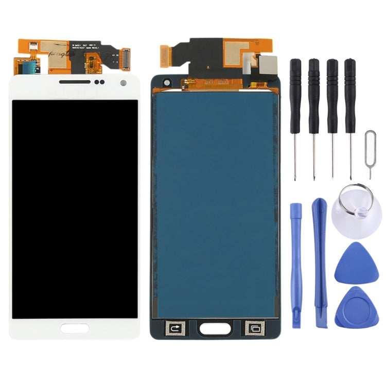 Full Assembly LCD Display and Touch Screen Digitizer Replacement for Galaxy A5, A500 Series (White)