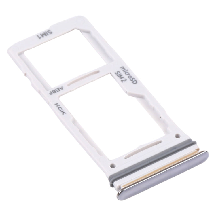 Silver SIM Card Tray and Micro SD Card Tray for Samsung Galaxy A52 SM-A525