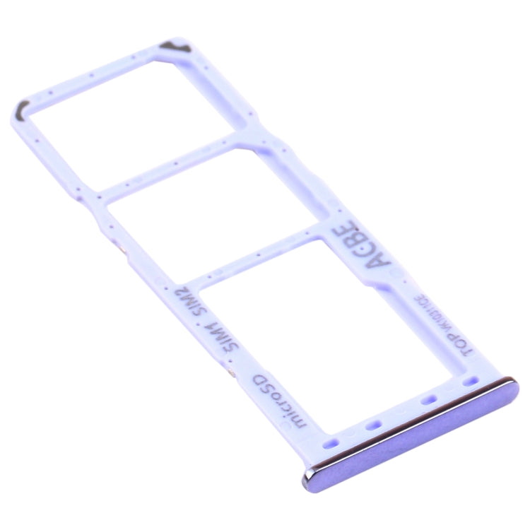 Purple SIM Card Tray + Micro SD Card Tray Replacement for Samsung Galaxy A32 SM-A325
