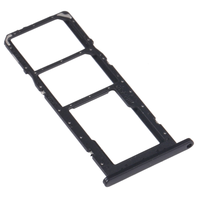 Samsung Galaxy A02s SM-A025 SIM Card Trays + Micro SD Card Tray Kit (Black)