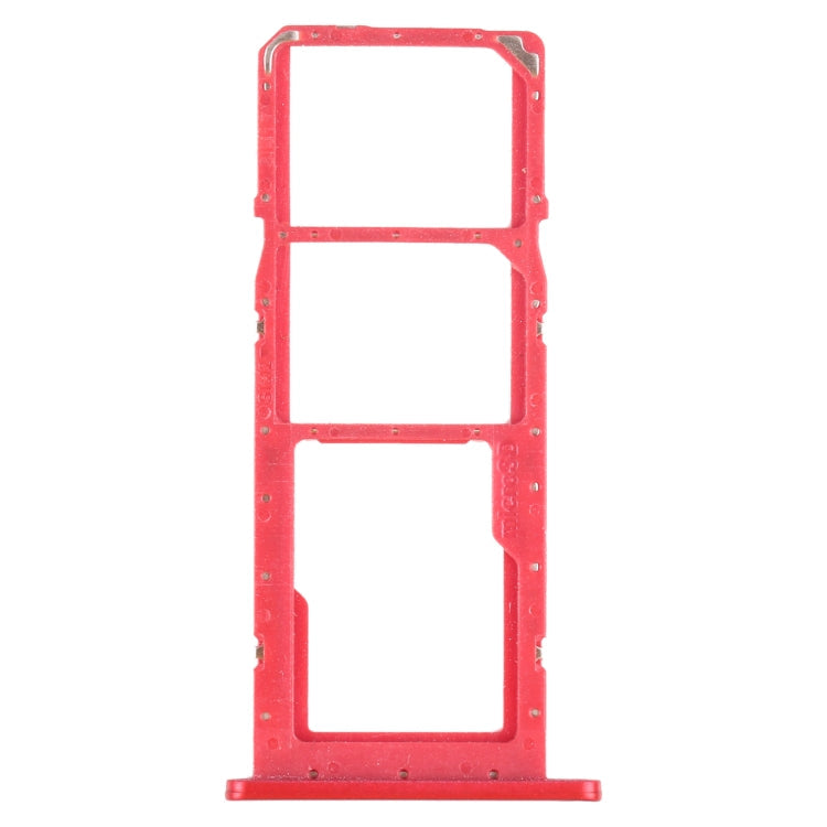 Triple Tray Kit for Samsung Galaxy A02s SM-A025 (Red)