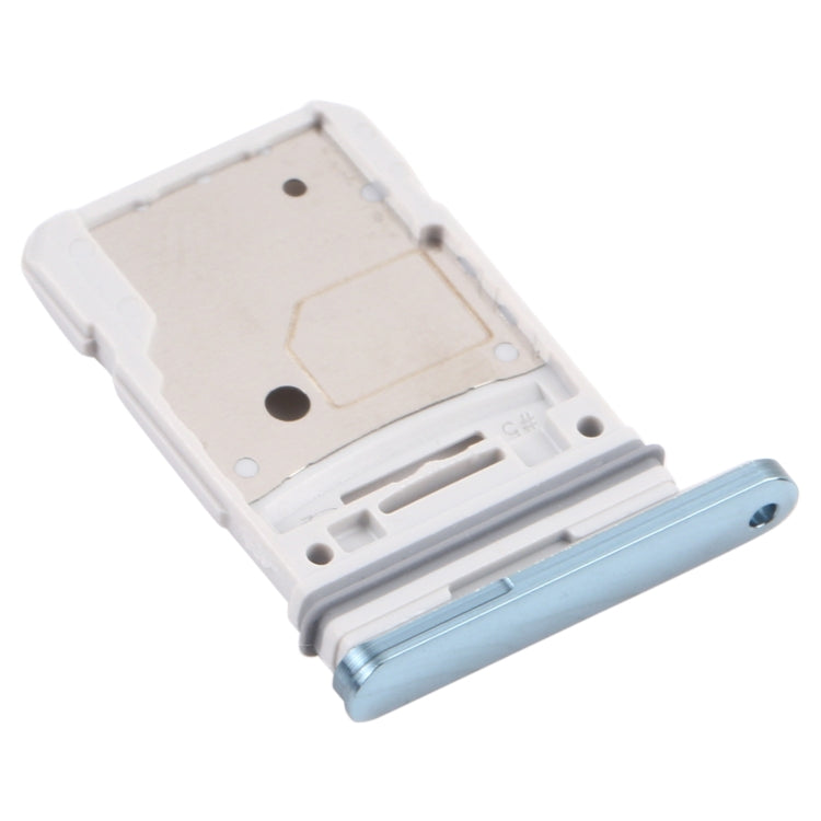 SIM Card Tray + Micro SD Card Tray for Samsung Galaxy S20 FE 5G SM-G781B (Blue)
