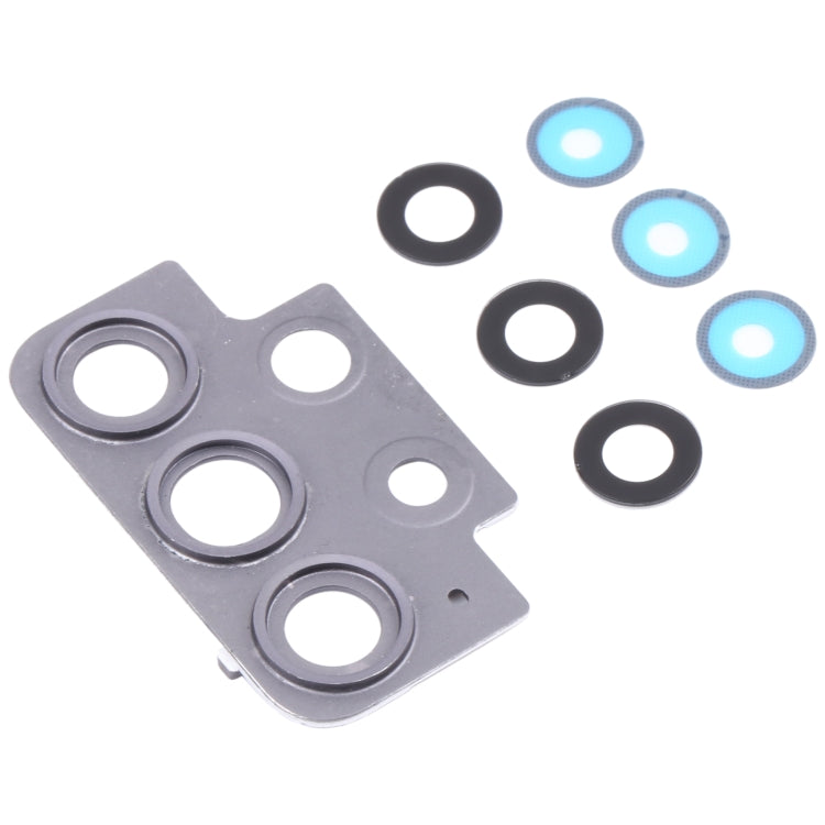 Camera Lens Cover Set for Samsung Galaxy A52 SM-A525 - 10 Pieces (Black)