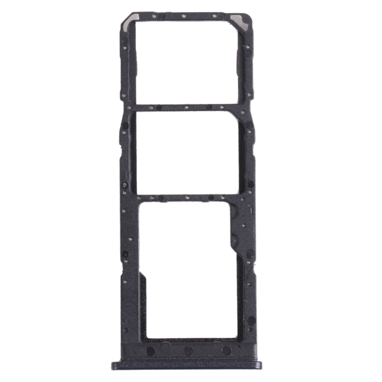 SIM and Micro SD Card Tray Set for Samsung Galaxy M12 SM-M127 (Black)