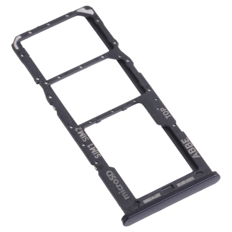 Samsung Galaxy A22 SM-A225 SIM Card and Micro SD Card Tray Set - Black