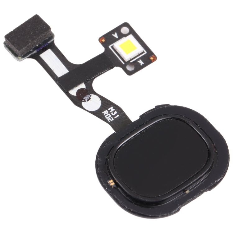 Original Fingerprint Sensor Flex Cable for Samsung Galaxy M31 SM-315 (Black) - Enhance Security and Accessibility