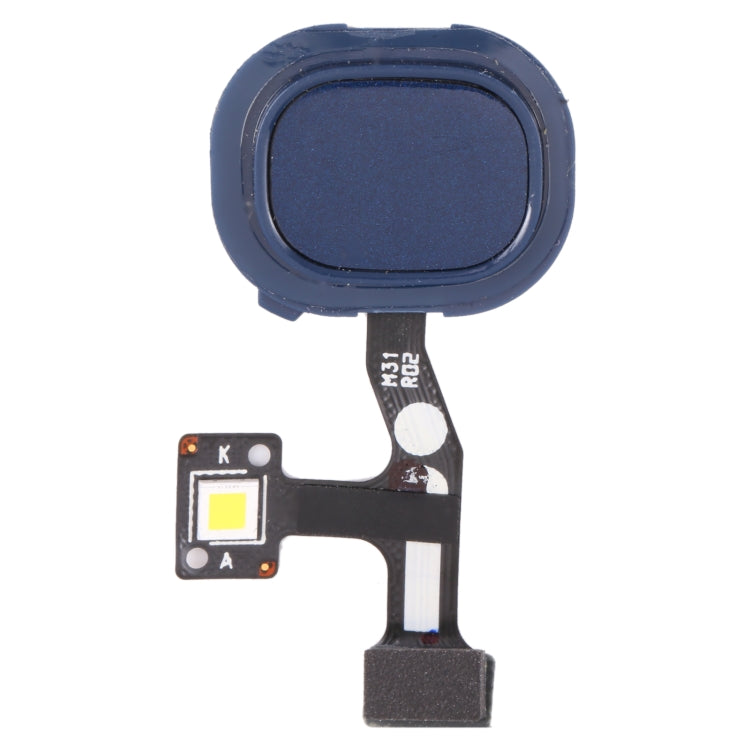 High-Quality Blue Fingerprint Sensor Flex Cable for Samsung Galaxy M31 SM-315