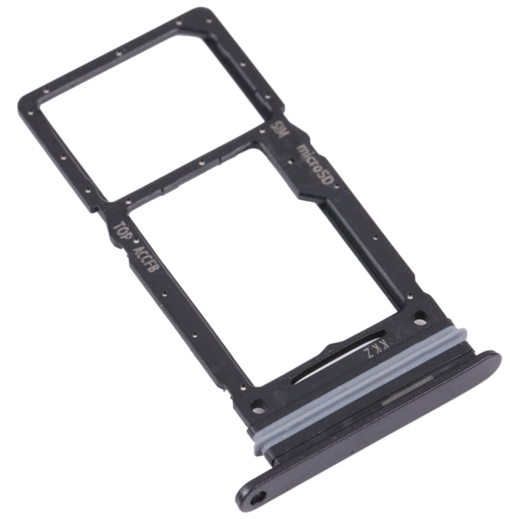 Original SIM Card Tray and Micro SD Card Tray Replacement for Samsung Galaxy A33 5G SM-A336B (Black)