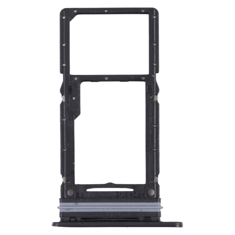 Original SIM Card Tray and Micro SD Card Tray Replacement for Samsung Galaxy A33 5G SM-A336B (Black)