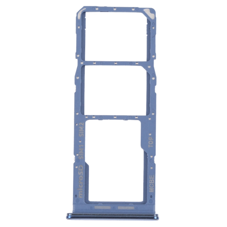 Samsung Galaxy M32 5G SIM and Micro SD Card Tray Replacement Set (Blue)