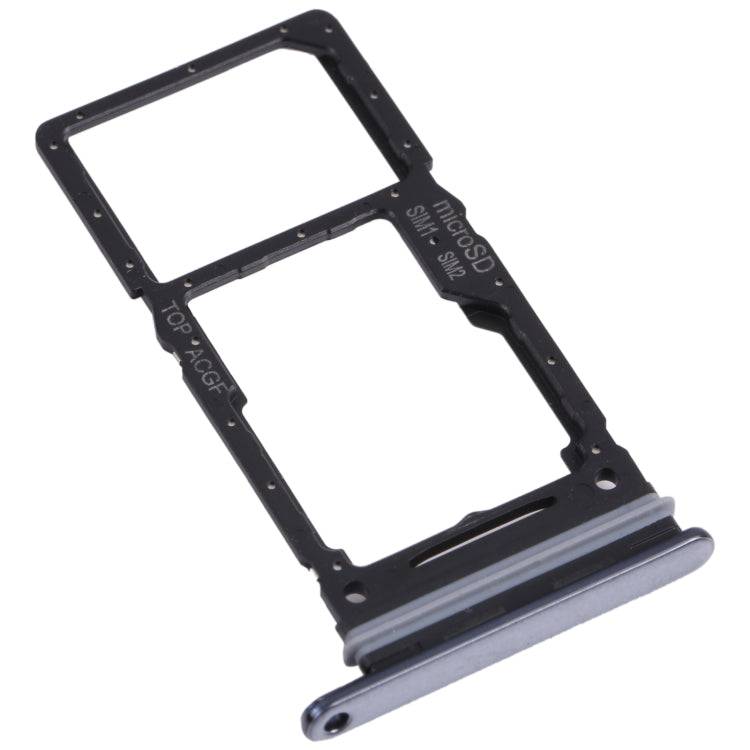 Replacement SIM Card Tray and Micro SD Card Tray for Samsung Galaxy A73 5G SM-A736B (Black)