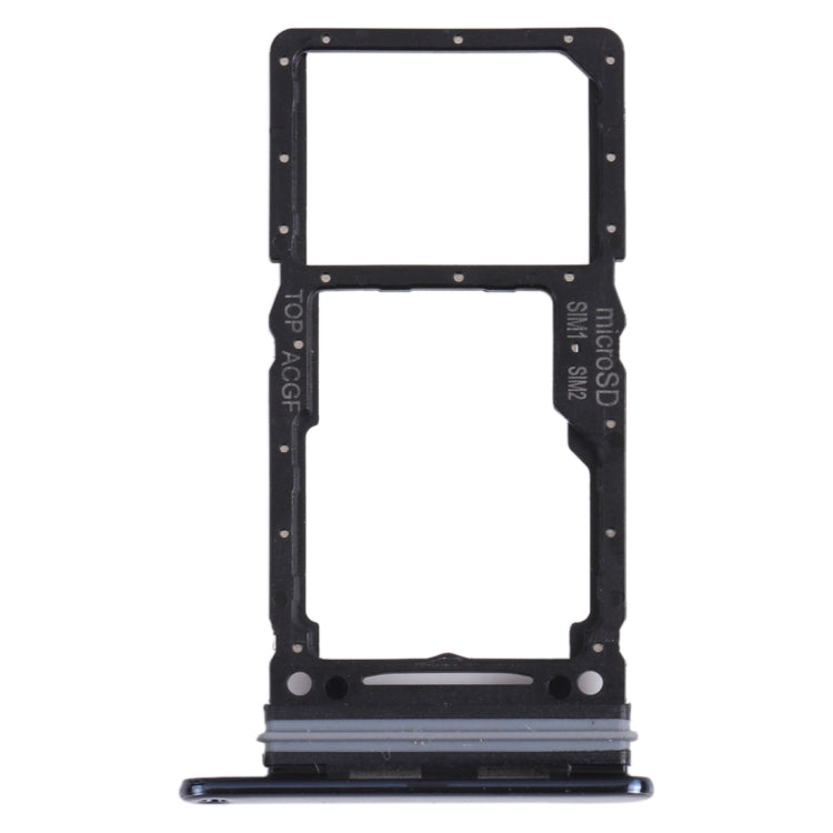 Replacement SIM Card Tray and Micro SD Card Tray for Samsung Galaxy A73 5G SM-A736B (Black)