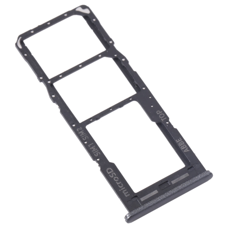 Replacement SIM and Micro SD Card Trays for Samsung Galaxy M23 SM-M236B (Black)