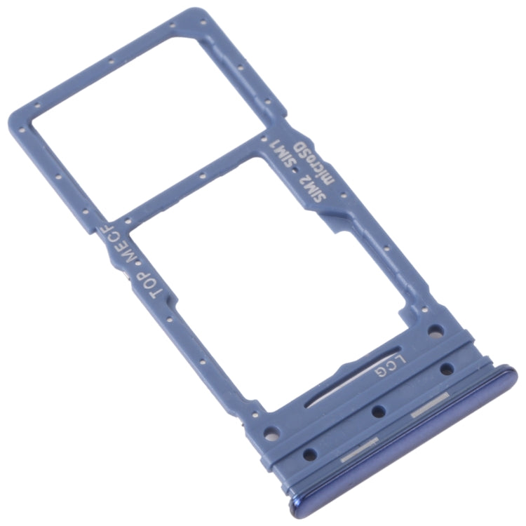 Samsung Galaxy M53 SIM Card Tray and Micro SD Card Tray Replacement (Blue)
