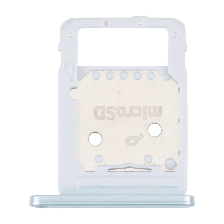 SIM Card Tray + Micro SD Card Tray for Samsung Galaxy Tab S7 FE SM-T736(Blue)