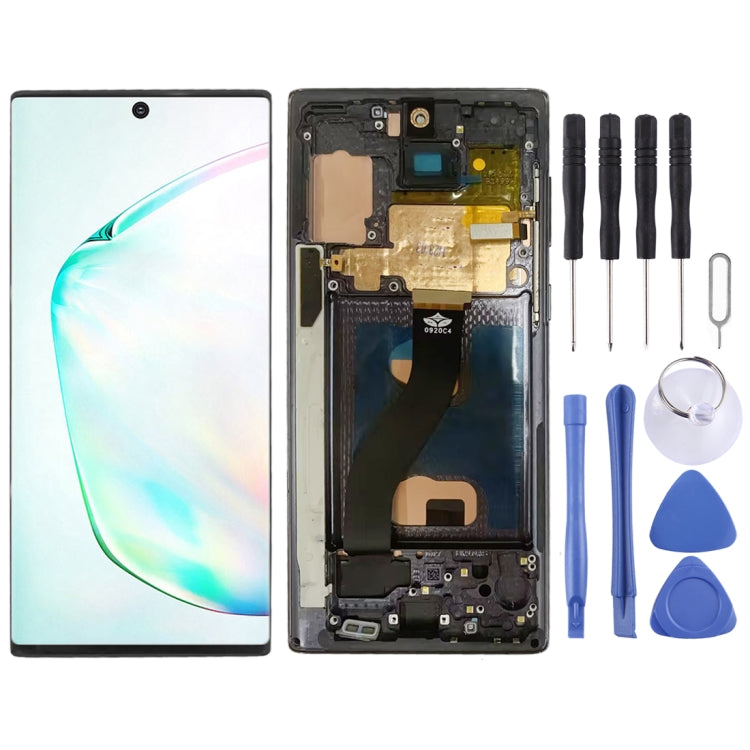 Samsung Galaxy Note10 SM-N970 TFT LCD Screen with Frame and Digitizer Assembly (Black)