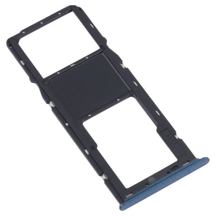Samsung Galaxy A03s SM-A037U Blue SIM and Micro SD Card Tray Set