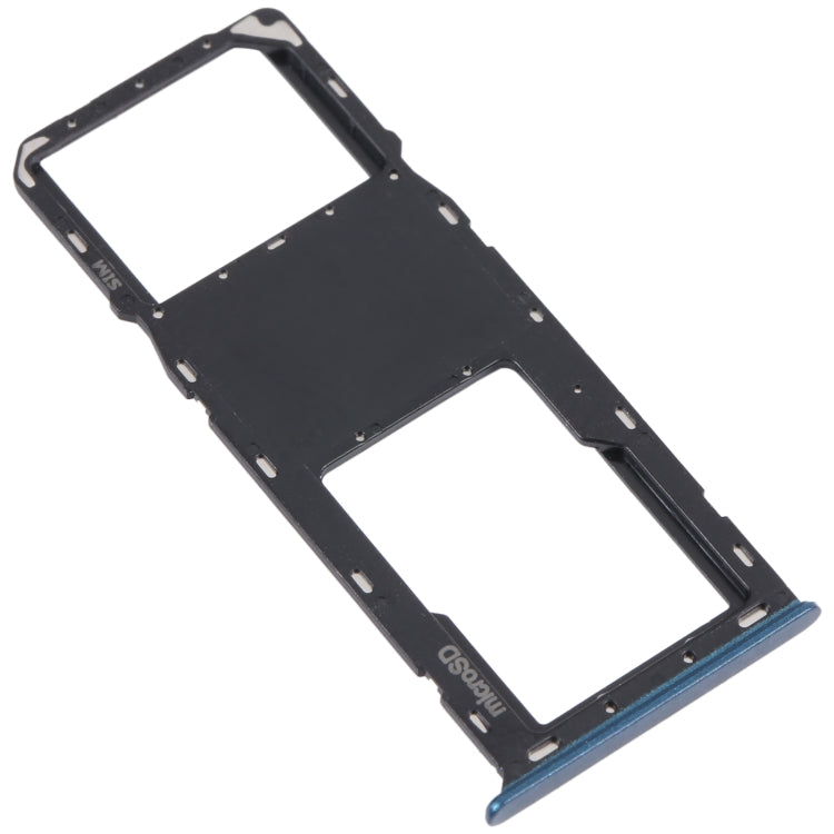 Original SIM and Micro SD Card Tray for Samsung Galaxy A03s SM-A037U (Blue)