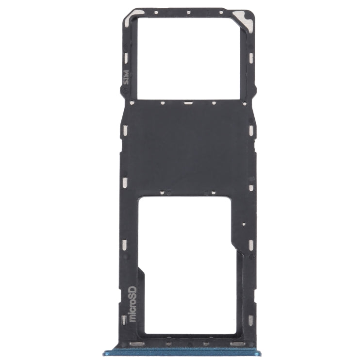 Original SIM and Micro SD Card Tray for Samsung Galaxy A03s SM-A037U (Blue)