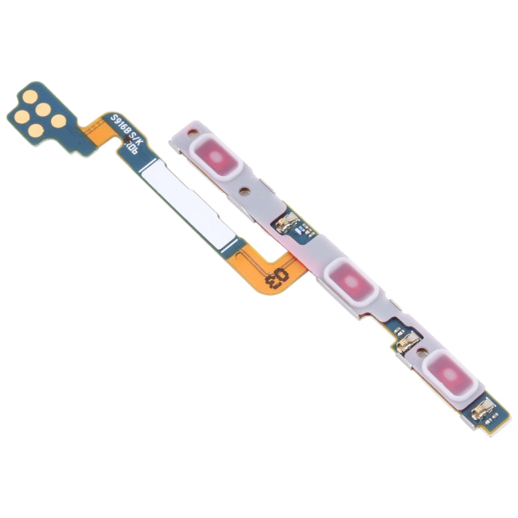 Original Power and Volume Button Flex Cable for Samsung Galaxy S23+ SM-S916B