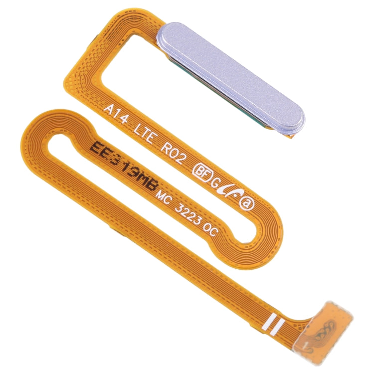 Samsung Galaxy A14 SM-A145F Fingerprint Sensor Flex Cable - Silver