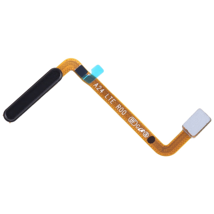 Original Fingerprint Sensor Flex Cable Replacement for Samsung Galaxy A24 4G SM-A245F (Black)