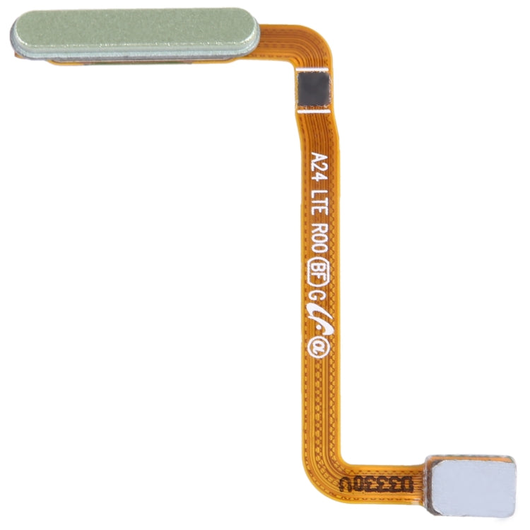 Original Green Fingerprint Sensor Flex Cable for Samsung Galaxy A24 4G SM-A245F