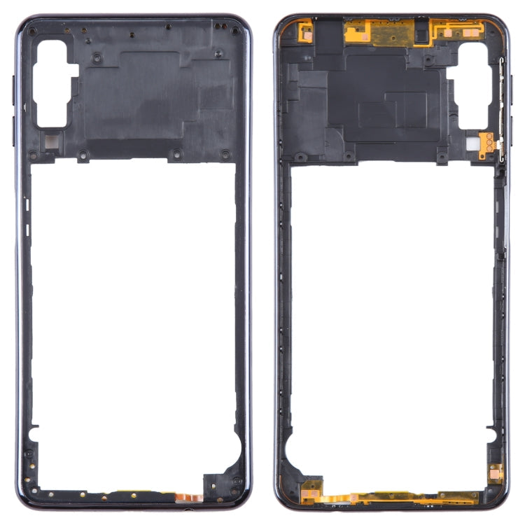 Middle Frame Bezel Plate for Samsung Galaxy A7 2018 SM-A750 (Black)