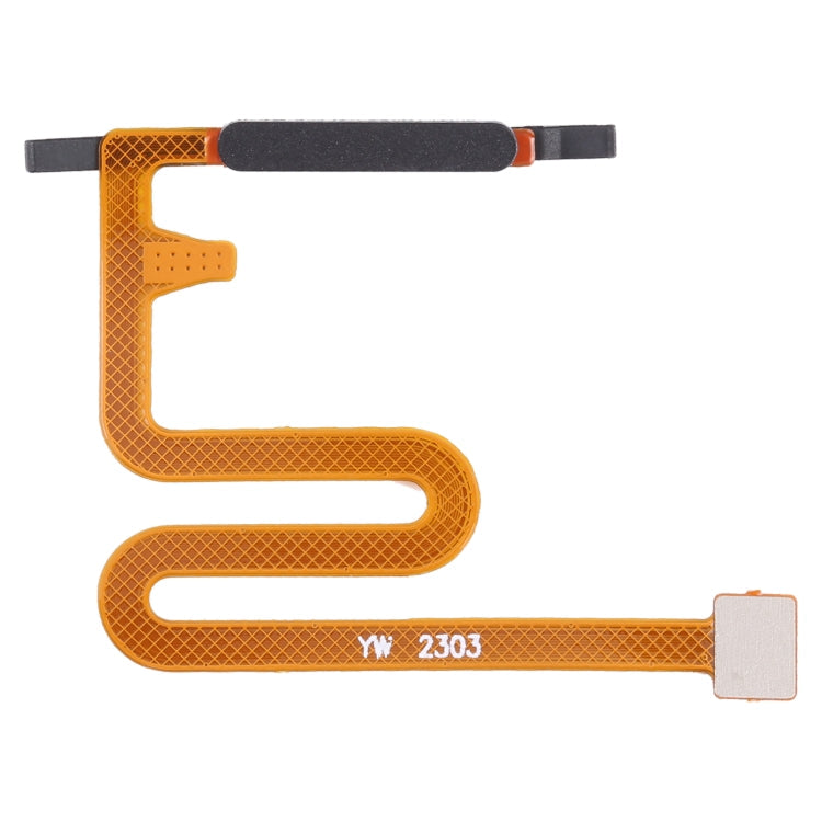 Original Fingerprint Sensor Flex Cable for Samsung Galaxy A14 SM-A145P (Black)