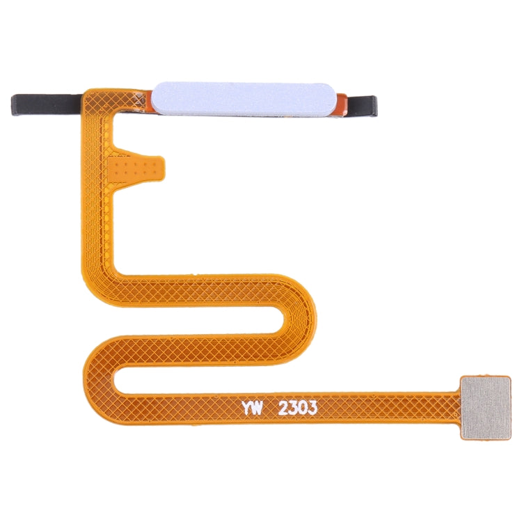 Samsung Galaxy A14 Original Fingerprint Sensor Flex Cable - Silver