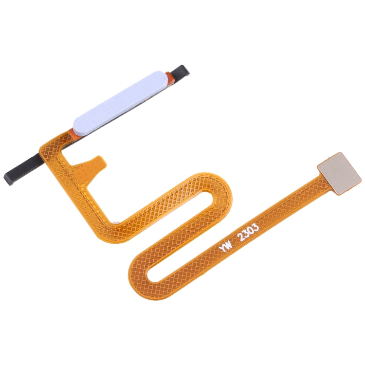 Samsung Galaxy A14 Original Fingerprint Sensor Flex Cable - Silver