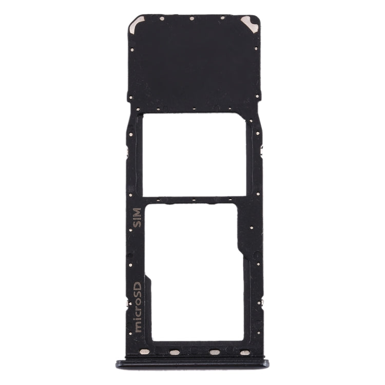 SIM Card Tray + Micro SD Card Tray for Galaxy A20 A30 A50 (Black)