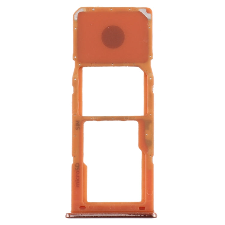 SIM Card Tray + Micro SD Card Tray for Galaxy A20 A30 A50 (Orange)