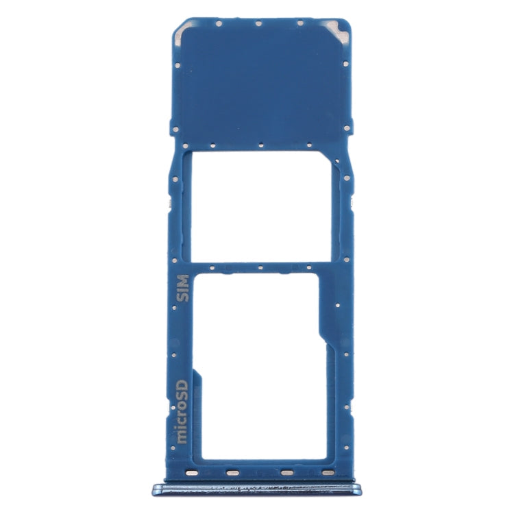 SIM Card Tray + Micro SD Card Tray for Galaxy A20 A30 A50 (Blue)