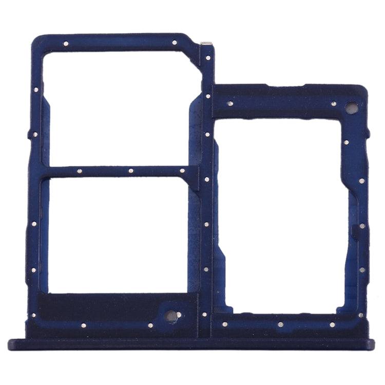 SIM Card Tray + SIM Card Tray + Micro SD Card Tray for Galaxy A40 (Dark Blue)