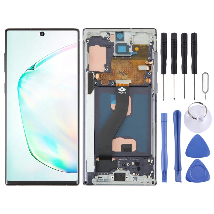 Samsung Galaxy Note10 LCD Display with Touch Screen Digitizer Assembly and Frame