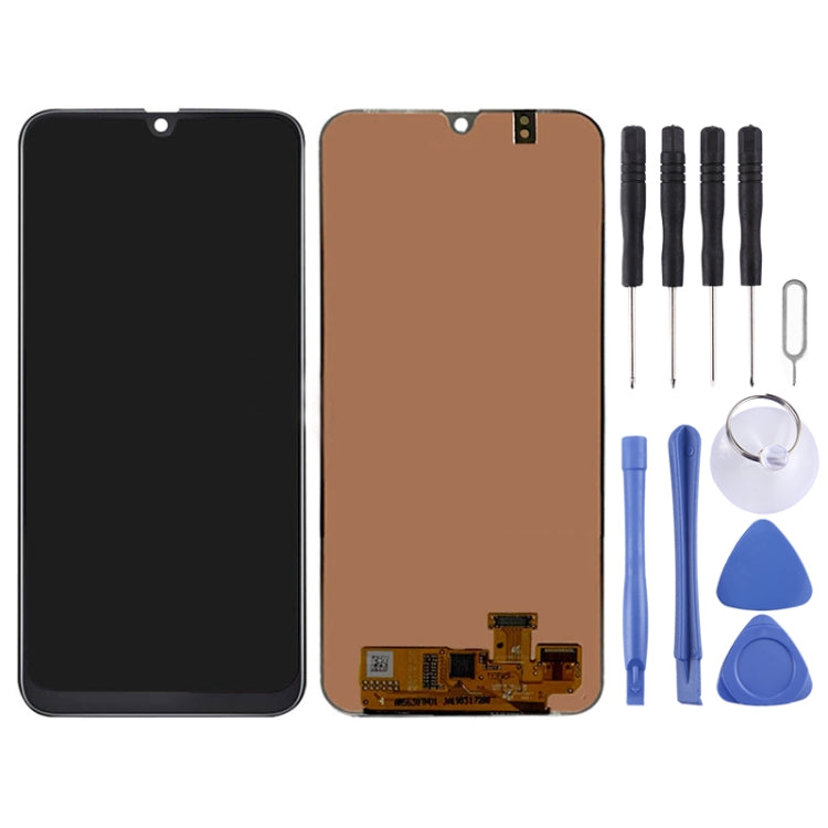 LCD Screen and Touch Digitizer Replacement for Galaxy A20 (Black)