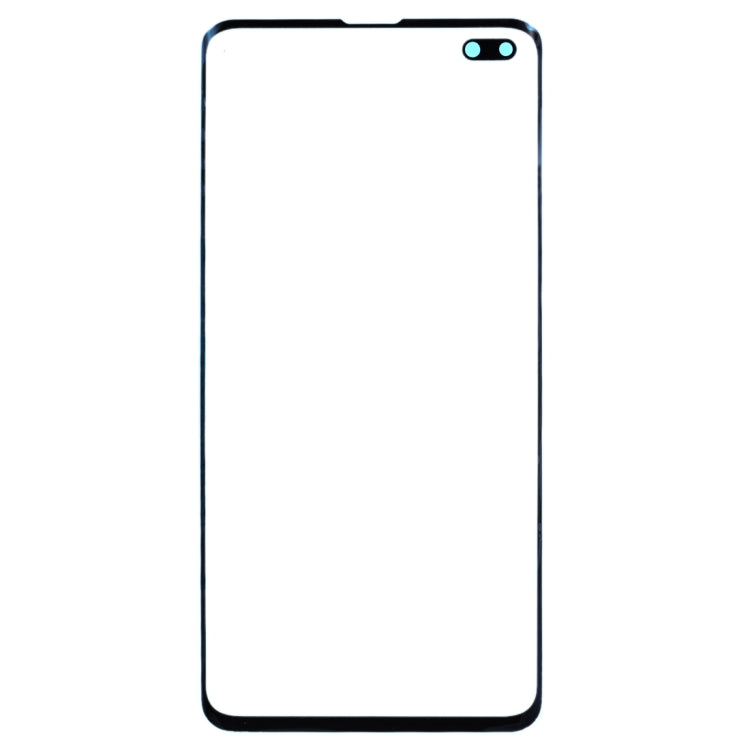 Front Glass Lens Replacement for Galaxy S10+ (Black)