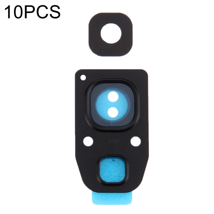 10 Pieces Black Camera Lens Covers for Galaxy A5 (2017) / A520