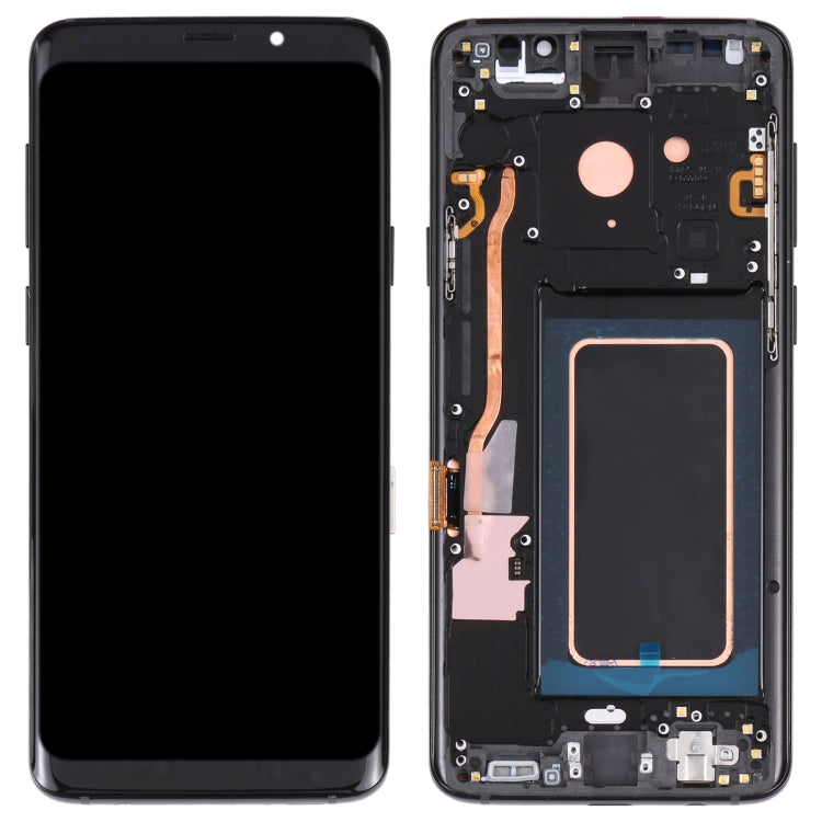 Samsung Galaxy S9+ Super AMOLED LCD Screen and Digitizer Assembly with Frame - Black