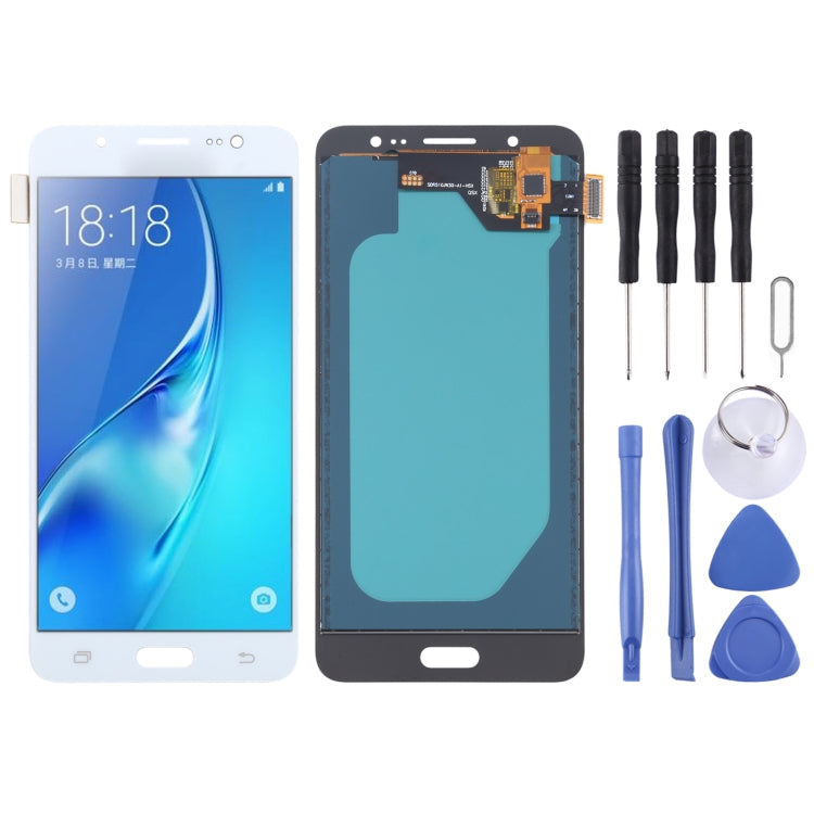 LCD Screen + Touch Panel Assembly for Samsung Galaxy J5 (2016) - White
