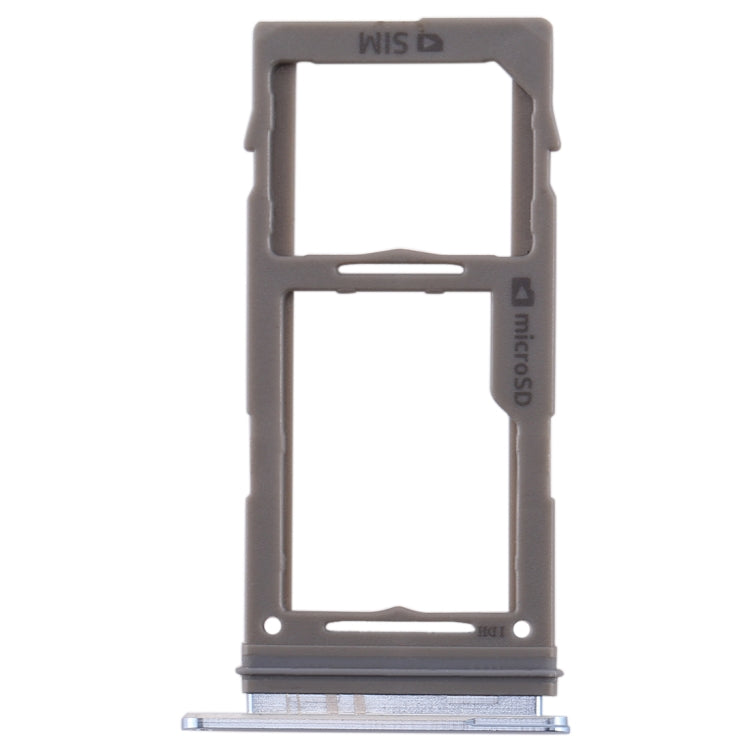 SIM Card Tray + Micro SD Card Tray for Samsung Galaxy S10+ / S10 / S10e(Blue)
