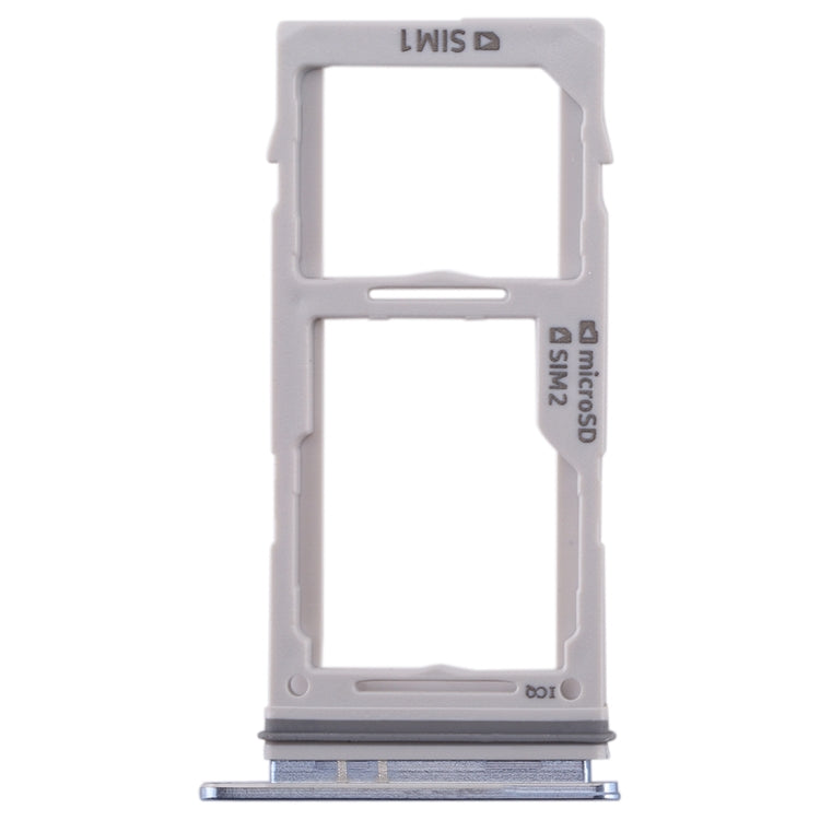 SIM Card Tray and Micro SD Card Tray Replacement Kit for Galaxy S10+ / S10 / S10e in Blue