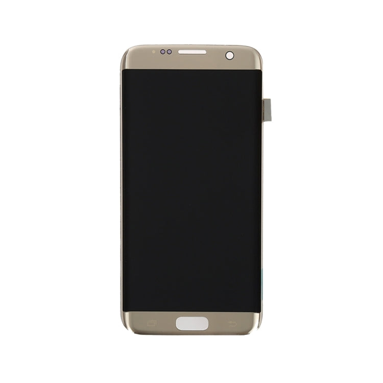 Gold LCD Display + Touch Panel Assembly for Samsung Galaxy S7 Edge / G9350 / G935F / G935A / G935V