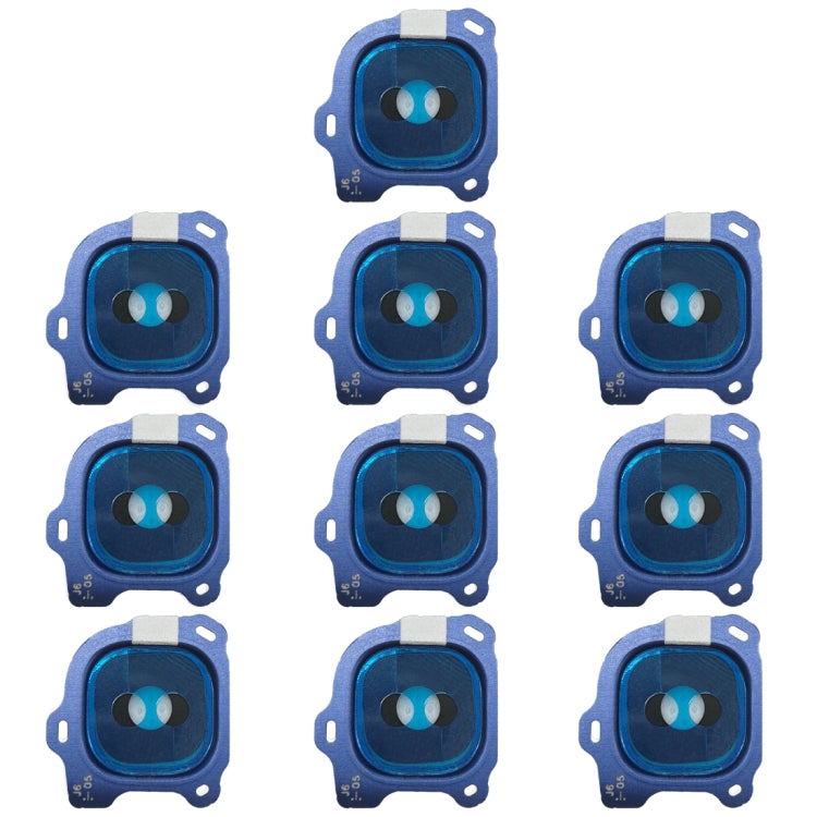 10-Piece Blue Camera Lens Cover Set for Samsung Galaxy J6 (2018)