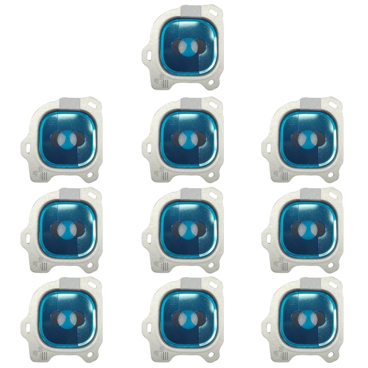 10 Pieces Silver Camera Lens Covers for Samsung Galaxy J6 (2018)