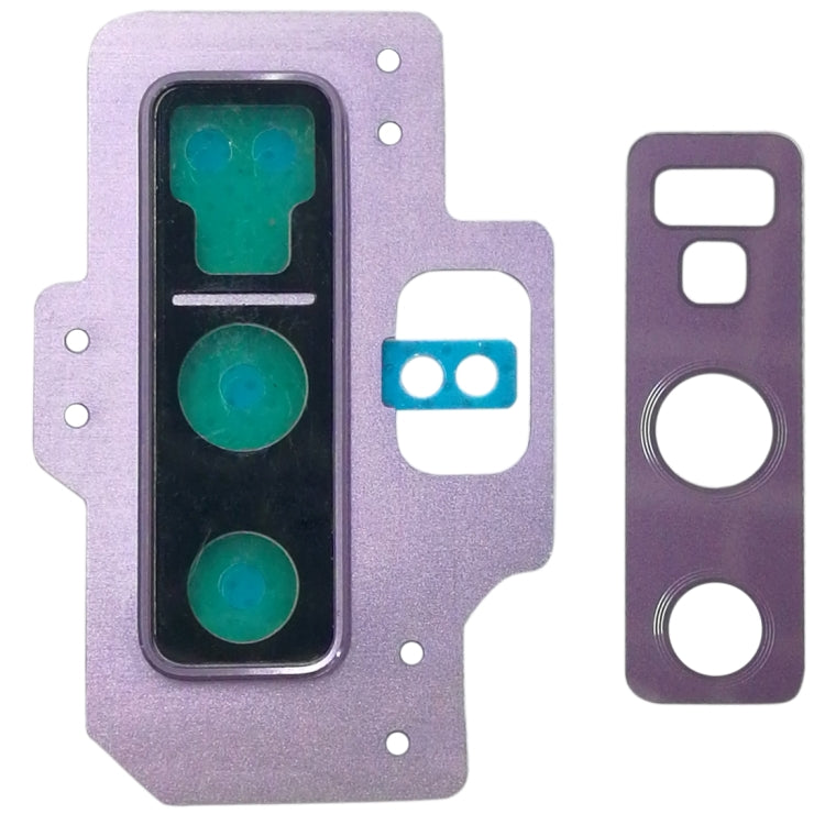 10 Pieces Camera Lens Cover Replacement for Galaxy Note9(Purple)