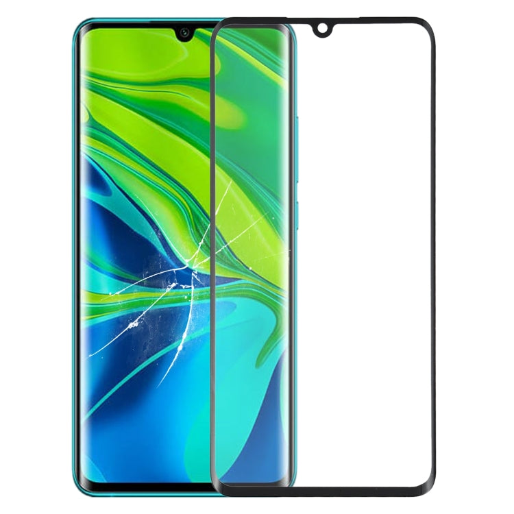 Xiaomi Mi Note 10 Front Screen Outer Glass Lens with OCA Optically Clear Adhesive