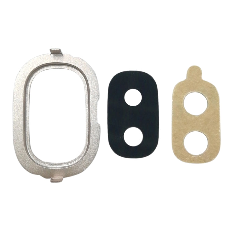Gold Back Camera Bezel and Lens Cover Set for Galaxy J4